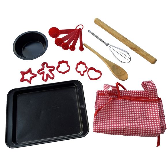 Kids Baking Set, Future Grill Master Apron & Chef’s Hat Cooking BBQ Children’s - Picture 10 of 14